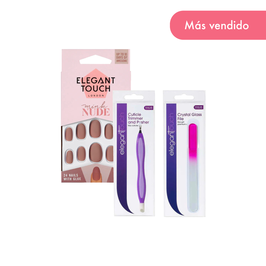 Pack Elegant Touch Colour Nails + Accesorios