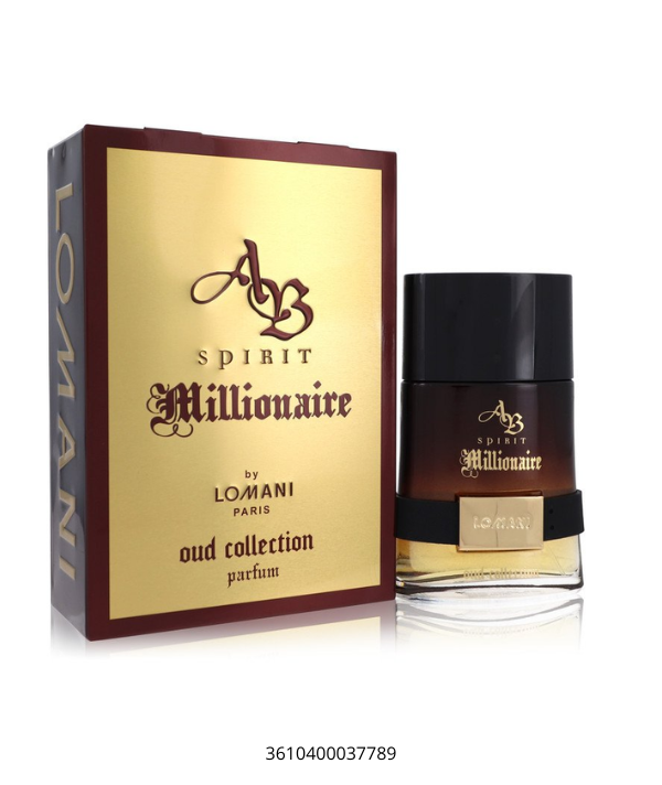 Lomani AB Spirit Millionaire Oud Collection Unisex EDP 100ml Spray Paris Success