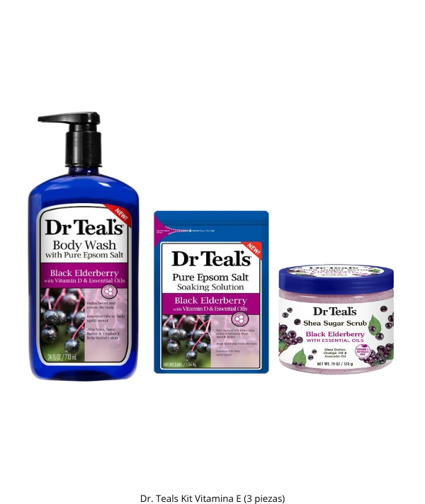 Dr. Teals Kit Vitamina E (3 piezas)
