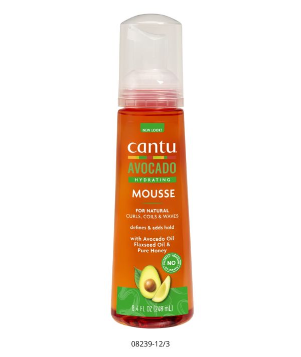 Cantu Avocado Hydrating Styling Mousse 8.4oz