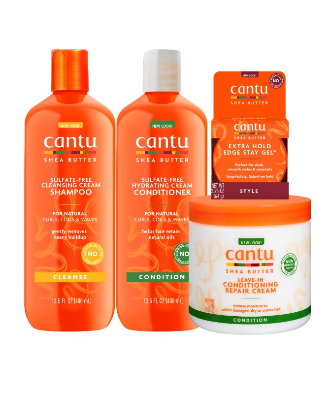 Cantu Combo Especial Para Peinado (4 piezas)