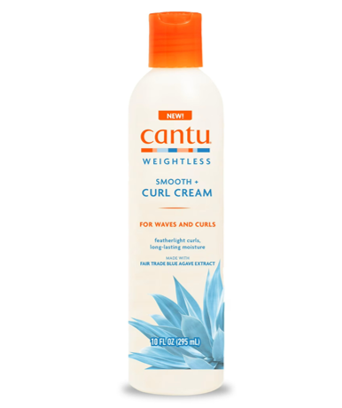 Cantu Weightless Smooth + Curl Cream 10oz