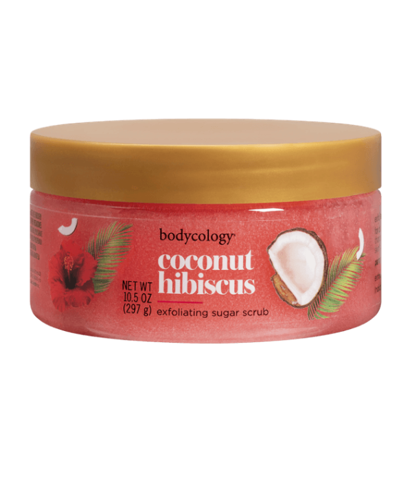 Bodycology Coconut Hibiscus Exfoliating Scrub Bodycology Pote x 1 Exfoliante corporal Bodycology con hibisco y coco, una fórmula especial que le devolverá a tu piel su apariencia saludable, además de una textura suave que te encantará.El exfoliante también te dejará
