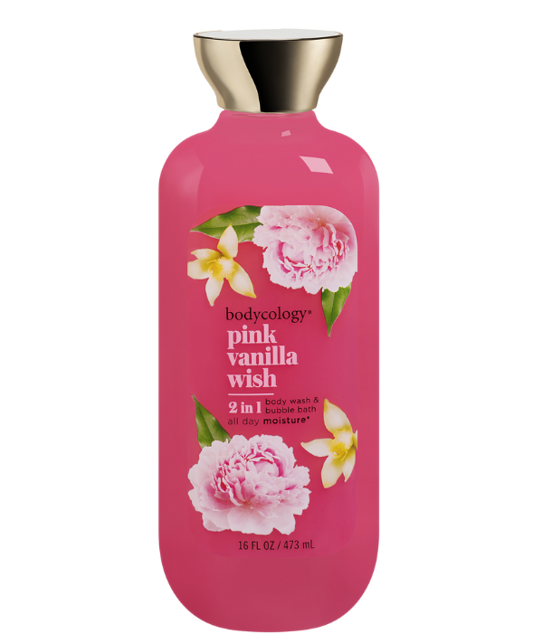 Bodycology Pink Vanilla Wish Body Wash 16oz Bodycology frasco x 1 undefined