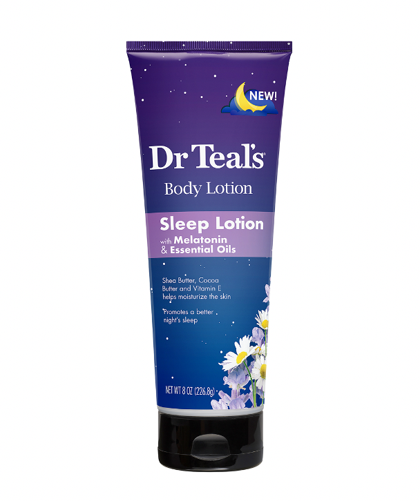 Dr. Teals Melatonina Crema Corporal 8oz Dr. Teals Pote x 1 La loción corporal ligera de Dr. Teal combina manteca de karité, manteca de cacao y vitamina E para nutrir y renovar la piel. Los aceites esenciales de melatonina, lavanda y manzanilla ayudan a promov