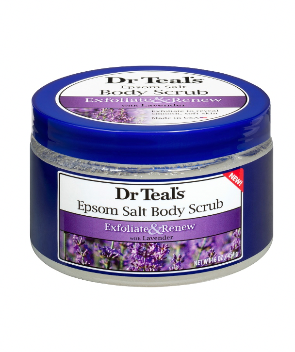 Dr. Teals Lavender Salt Scrub 16oz