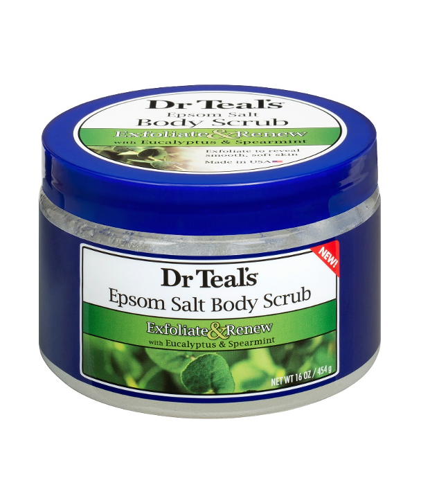 Dr. Teals Eucalyptus & Spearmint Salt Scrub 16oz