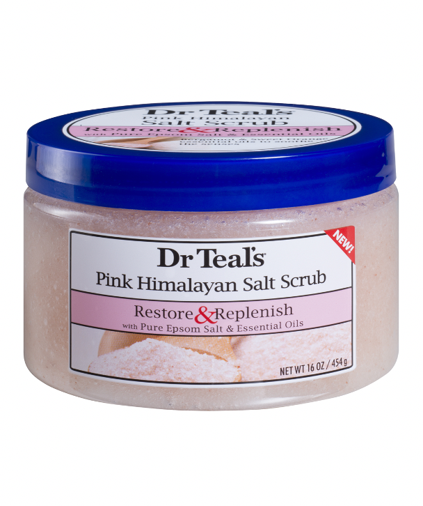 Dr. Teals Pink Himalayan Sea Salt Scrub 16oz