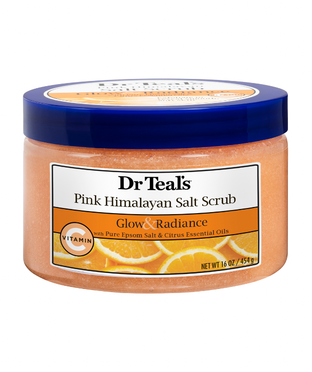 Dr. Teals Vitamin C Salt Scrub 16oz