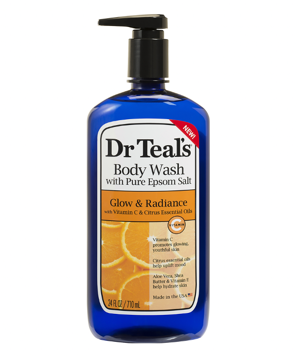 Dr. Teals Vitamin C Body Wash 24oz