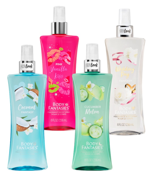 Body Fantasies Combo Amigas Splash 236ml (4 Piezas)