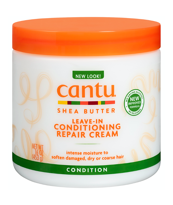 Leave-In Conditioning Repair Cream Cantu Pote x 1 Acondicionador intenso sin aclarado para detener la rotura del cabello, reparar los daños y agregar manejabilidad y brillo con cada aplicación. Cuando se utiliza diariamente, el acondicionador ayuda a