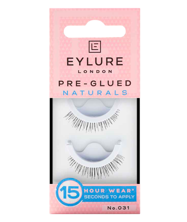 Eylure Pestañas Postizas Pre-Glued Naturals No. 031 Lashes