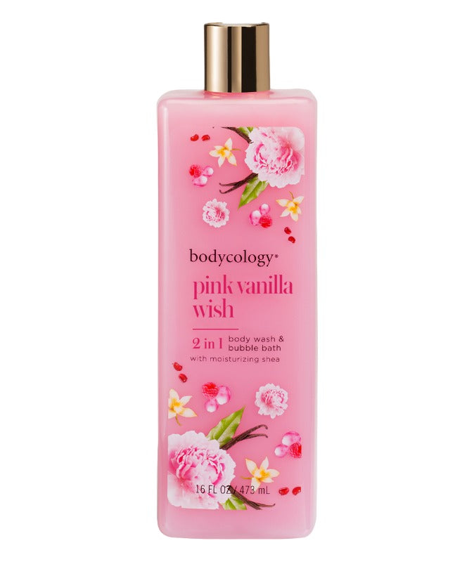 Bodycology Pink Vanilla Wish Body Wash 16oz